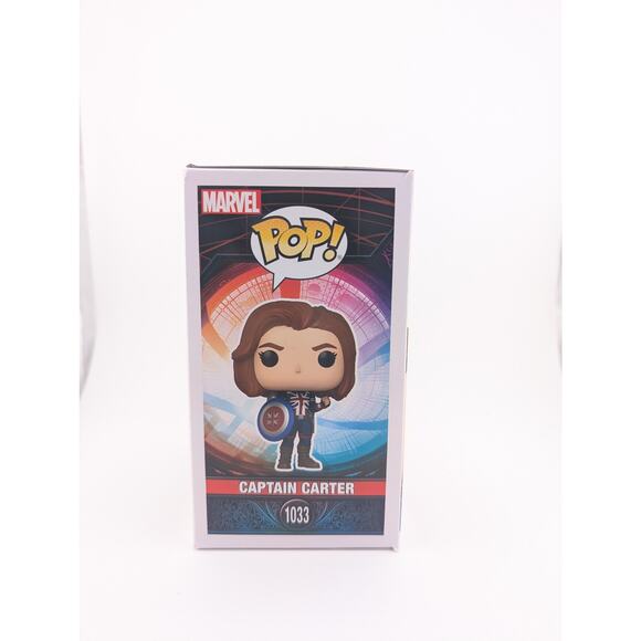 Funko Pop! Captain Carter #1033, Doctor Strange like new, stored in box, Marvel - Picture 3 of 6